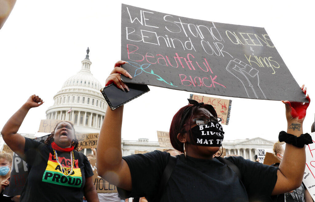 APTOPIX America Protests Washington